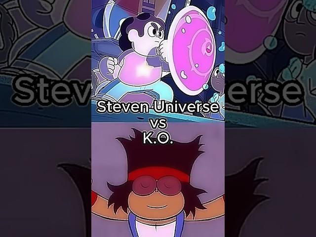 Steven Universe vs K.O. #stevenuniverse #okko #cartoon #edit #anime #stevenuniverseedit #vs