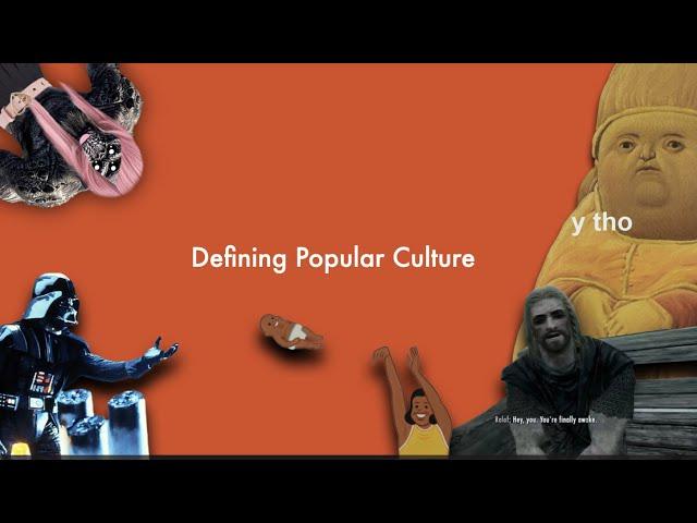 What is Popular Culture and What is Pop Culture Studies