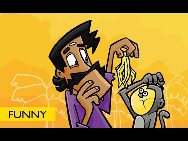 Funny Stories for Kids: Sringeri Srinivas Learns to Laugh