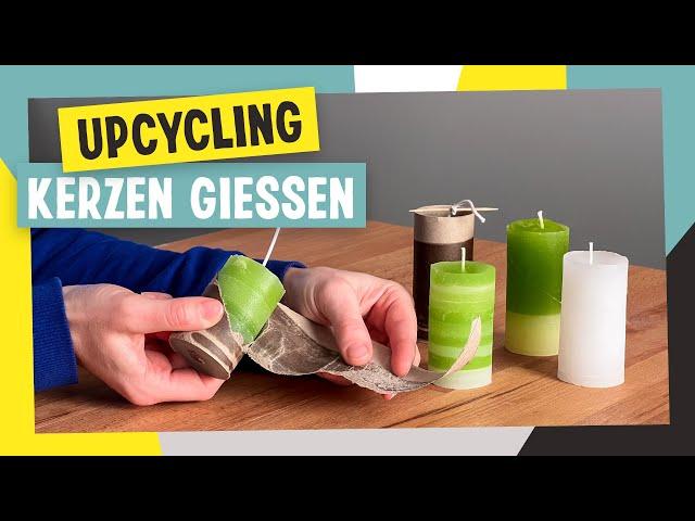 Kerzen aus Kerzenreste selber machen