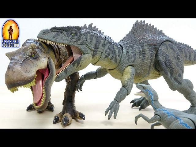 Beyond Tyrannosaurus Rex!BIG size dinosaur figure! Jurassic World Hammond Collection Giganotosaurus