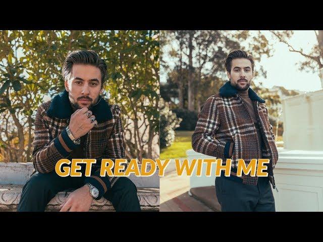 Mens Long Hair and Outfit Inspiration | Chill Get Ready With Me - Casual Outfit