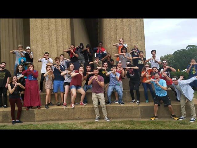 NARUTO RUN FUN!!! -Centennial Park- Nashville, Tn