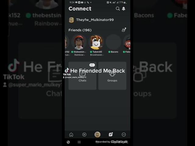 [READ THE PINNED COMMENT] Tubers93 Friended Me? #robloxhacker