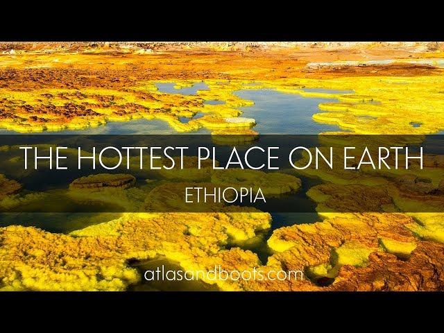 Visiting Dallol in the Danakil Depression, Ethiopia