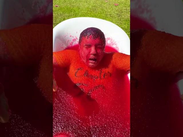 Dad in a jelly bath #Shorts