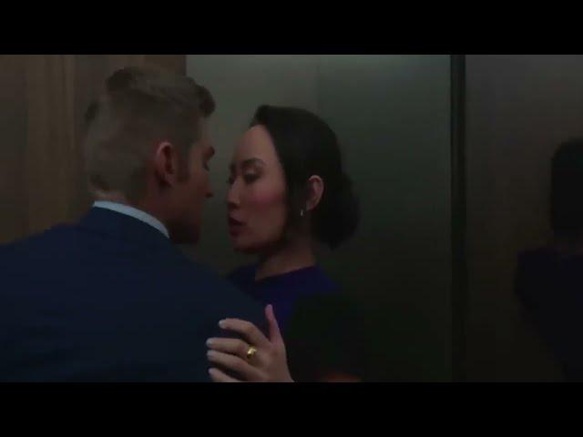 Sex Life Season 2 - Kiss Scene Cooper and Francesca Mike Vogel and Li Jun Li