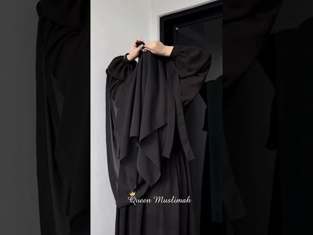 layer niqab tutorial || Niqab styles #shorts #niqab #hijabstyle