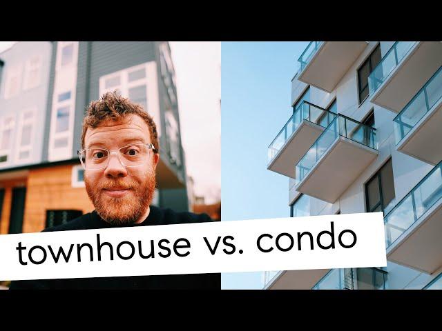 should you buy a townhouse or a condo?