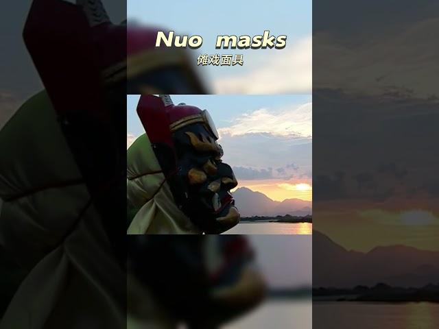 #Nuo Masks bring you closer to the #mysterious #Nuo culture. #NuoMasks #Minority #Folklore #ich