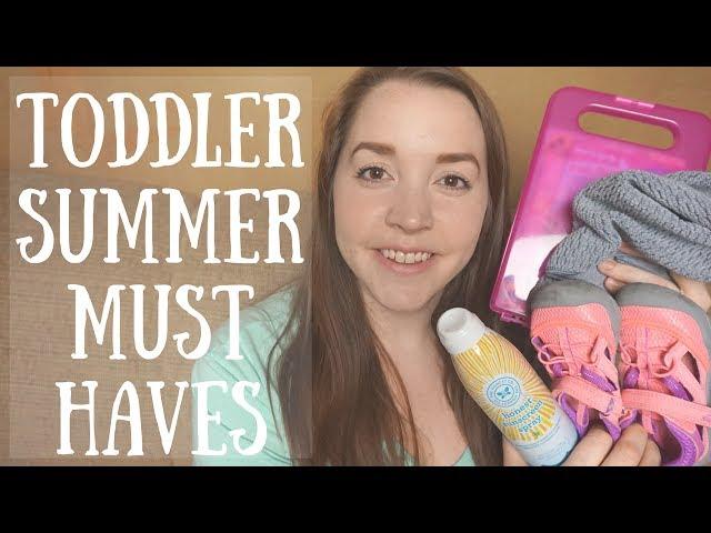 Toddler Summer Must Haves // Momma Alia