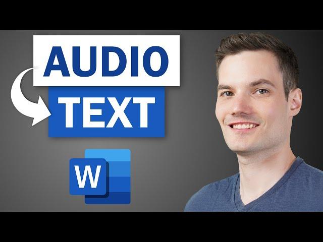 How to Transcribe Audio to Text in Word