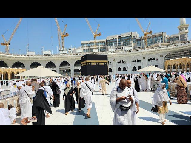 Makkah Haram Sharif | October 13, 2024 | Kaaba Live Azan | beautiful View Masjid Al Haram | Makkah