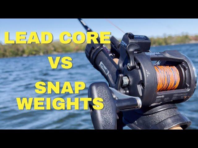 Lead Core vs Snap Weights in 2023: Which catches more fish? SUPRISING RESULTS