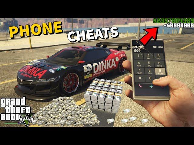 GTA 5 - NEW SECRET PHONE CHEAT CODES 2023 (Sport Cars, God Mode... / All Consoles & PC)