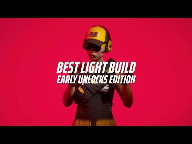 THE FINALS | Best Light Build - Early unlocks edition