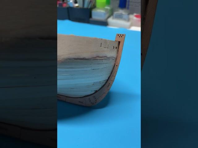 Wooden ship modeling for absolutely beginners continues next Monday