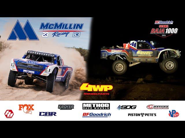 Luke McMillin and RobMac Take on the SCORE 2023 Baja 1000! Full Race Recap | 4k |