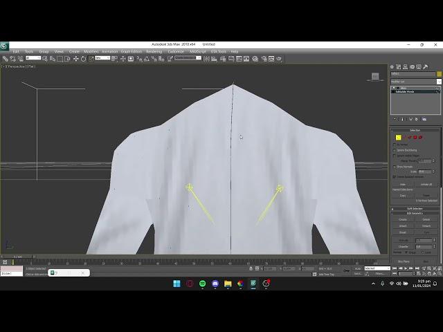 [GTA: SA] 3DSMAX How to remodel a shirt and extend sleeves