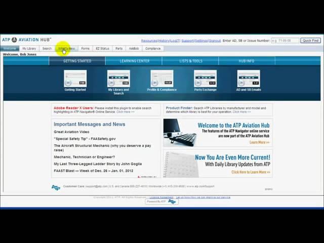 ATP Aviation Hub   Getting Started 360p