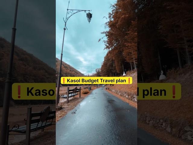 Kasol Budget Travel Plan  #shorts #kasol