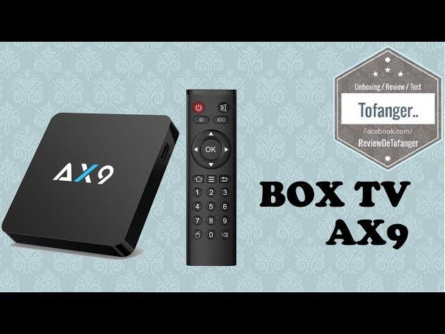 TV BOX AX9 Android TV