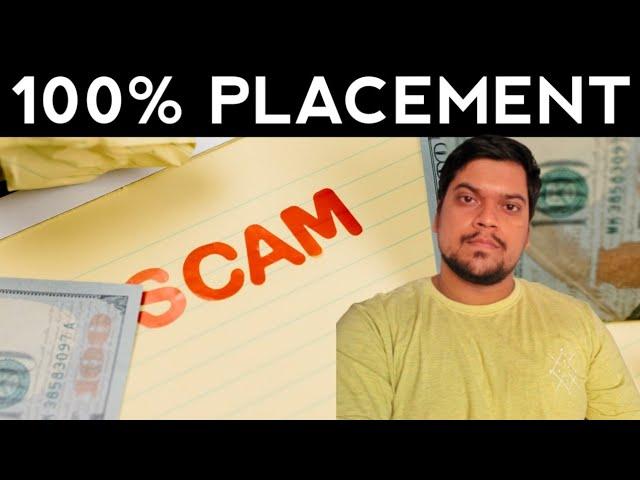 Truth about 100% Placememt by Training Institute