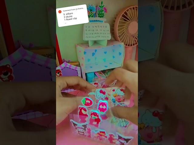 cute subscribers request parcel packing with me#diy #craft #cute parcel#packing#shorts#YouTube#video