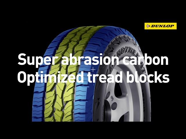 NEW All-terrain tire!  GRANDTREK AT5  -  DUNLOP - 15 seconds