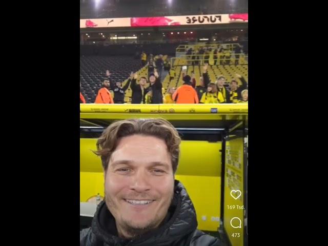 BVB Fans gets a special Picture with Terzic 