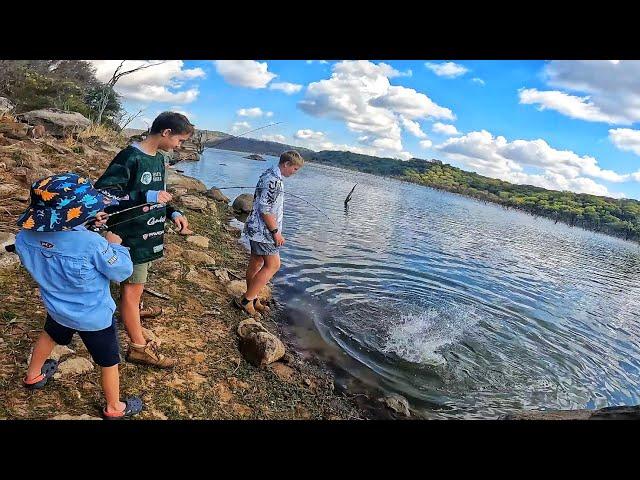 Young Man Catches his Biggest fish in Zimbabwe  and Big Bream on Fly!