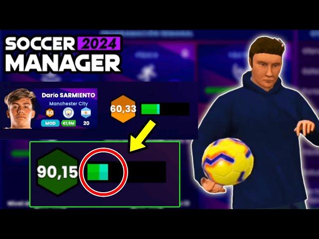 SM24 TRAINING EXPLAINED | SOCCER MANAGER 2024 TIPS & TRICKS