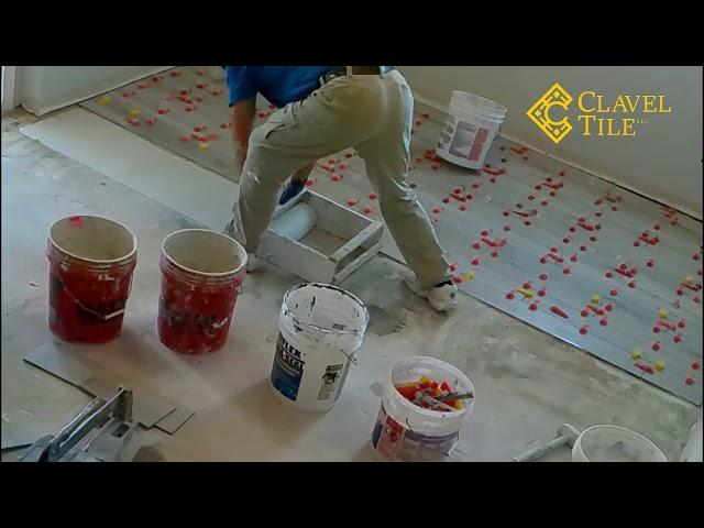 Installing Wood Like Tile