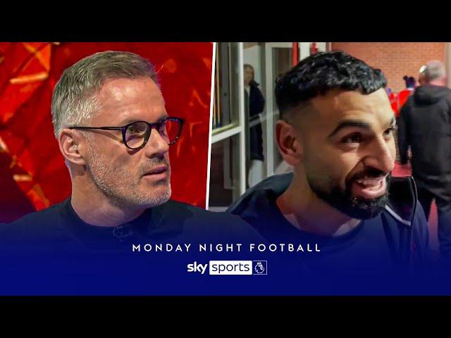 "That's SELFISH." | Jamie Carragher disappointed with Salah's comments about his future at Liverpool