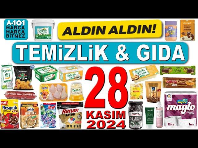 A101 ALDIN ALDIN TEMİZLİK GIDA KATALOĞU | A101 BU HAFTA İNDİRİMLERİ | A101 KASIM 2024 İNDİRİM