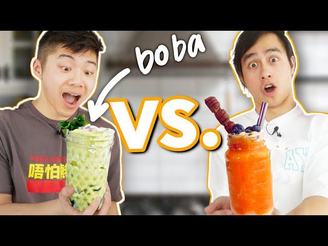 Who Can Make the Best Bubble Tea for $100? (COOKOFF)