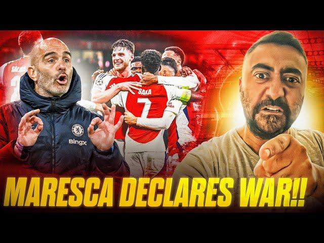 Enzo Maresca Ready "TO GO TO WAR" Against Arsenal!! Chelsea News Update