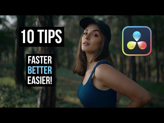 These TIPS will save you HOURS in Davinci Resolve 18 - Tips & Tricks