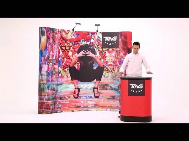 Expo Display Service - Outstanding Magnetic - Faltdisplay, Promotionwand, Werbewand, Promotionstand