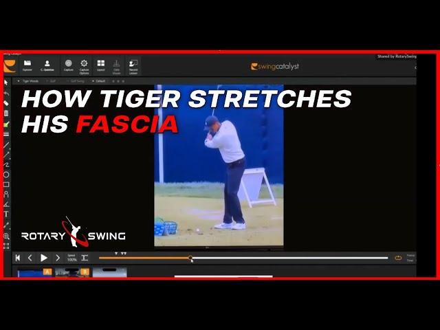 How Tiger Woods Stretches His Fascia In The Golf Swing For Effortless Power