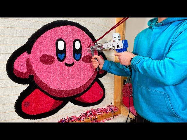 ASMR Rug Tufting | Kirby Rug (Start To Finish)