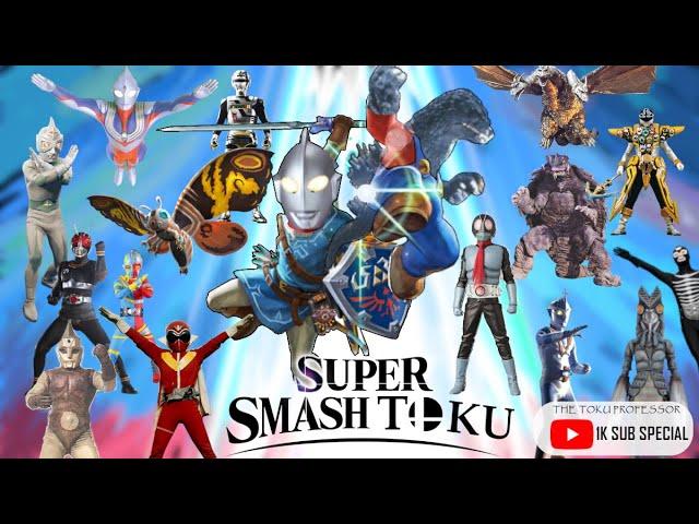 If Smash Bros. Had Toku Characters | Godzilla, Ultraman, Kamen Rider, Super Sentai, Gamera TOKUSATSU