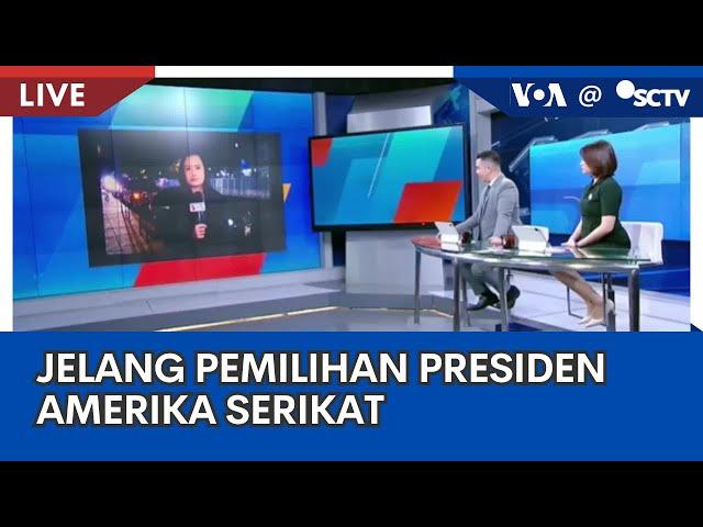 Laporan VOA untuk SCTV: Jelang Pemilihan Presiden Amerika Serikat