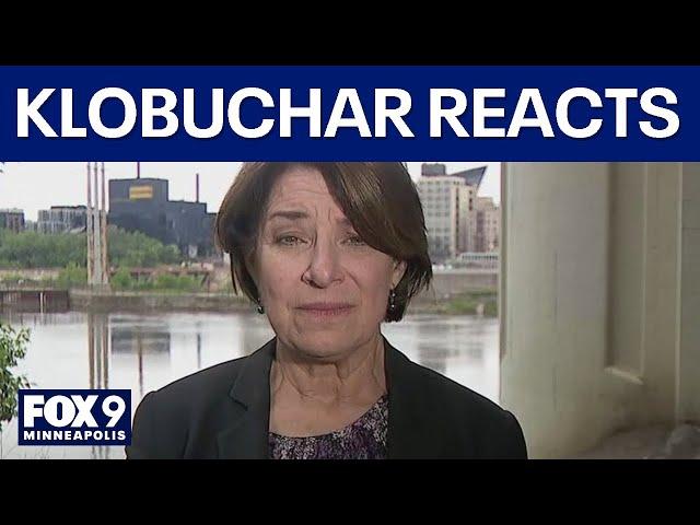 US Senator Klobuchar speaks on Minnesota lawmaker shootings