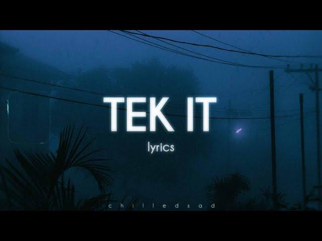 Cafuné - Tek It (Lyrics)