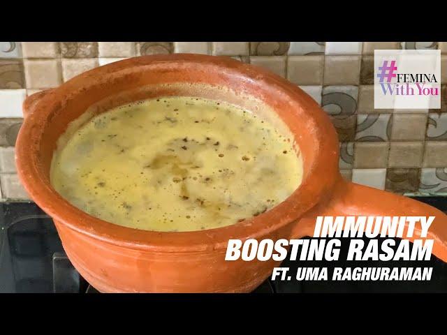 Quick & Easy Rasam Recipe By Masterchefmom | Immunity Boosting Food | #FeminaWithYou