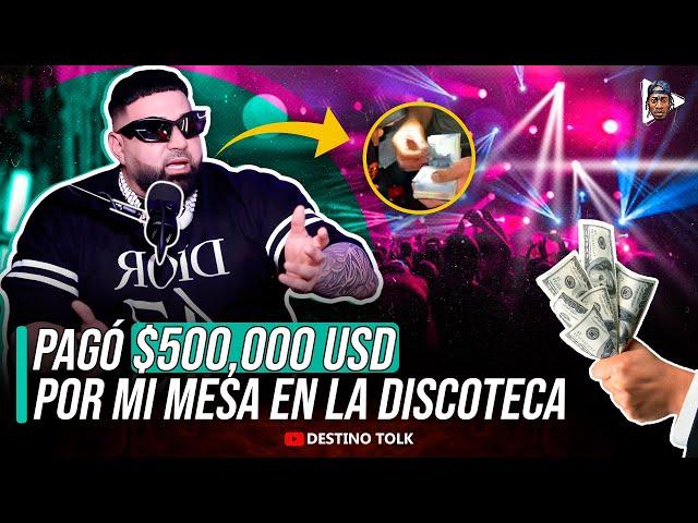 JADAR: UN MILLONARIO ME PAGO MEDIO MILLON DE DOLARES POR UNA MESA EN MI DISCOTECA