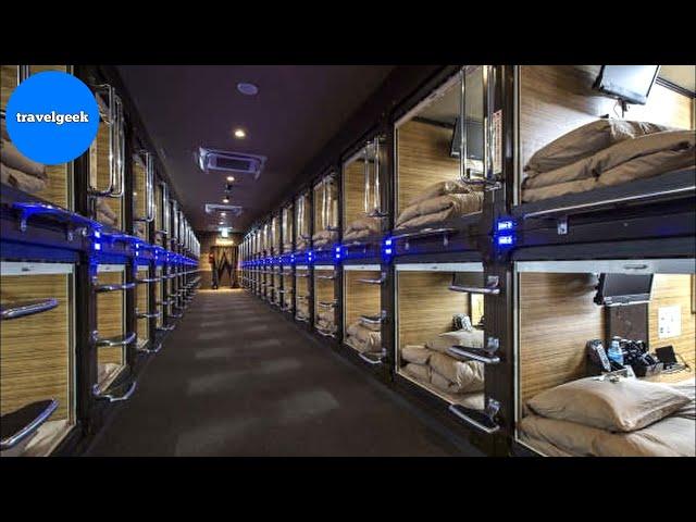 Exploring Tokyo's Top Rated Capsule Hotel with Too Many Free Offers | Anshin Oyado Shinjuku