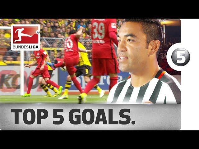 Marco Fabian - Top 5 Goals - 2016/17 Season