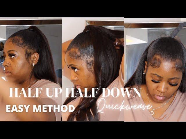 How to: Half up Half down Quickweave |Unice Hair